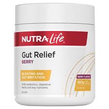 NutraLife Gut Relief Berry Oral Powder 180g