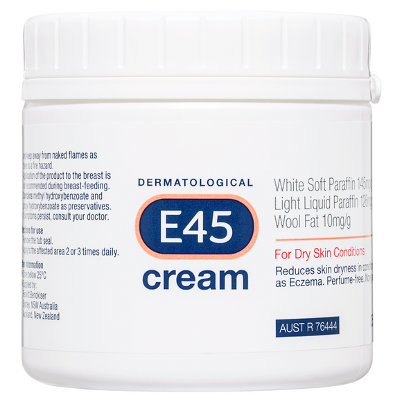 E45 Skin Care Cream Tube 350g