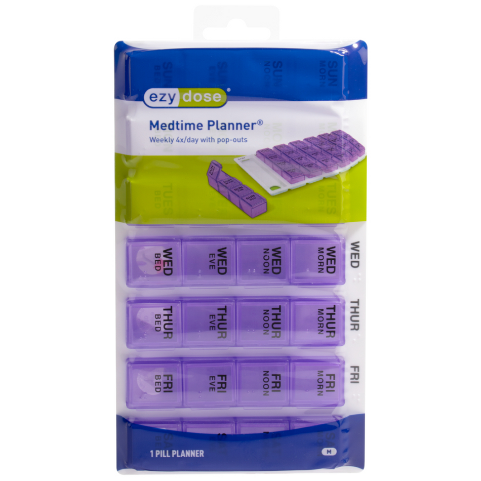 Ezy Dose One-Day-At-A Time Pill Planner Case