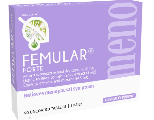 Flordis Femular Forte 90 Tablets Relieve Symptoms of Menopause