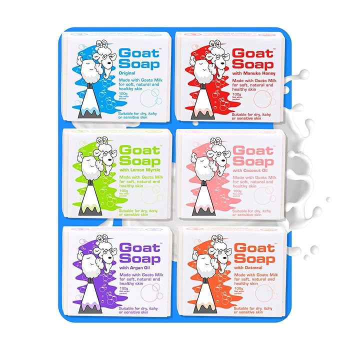 Goat Soap 100g 6 Pack Gift Set