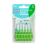 2 x TePe Interdental Brushes 0.8mm Green Size 5 Original - ISO 6  Packs