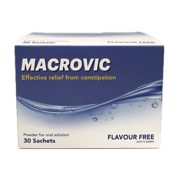 Macrovic Effective Relief From Constipation Powder 30 Sachets