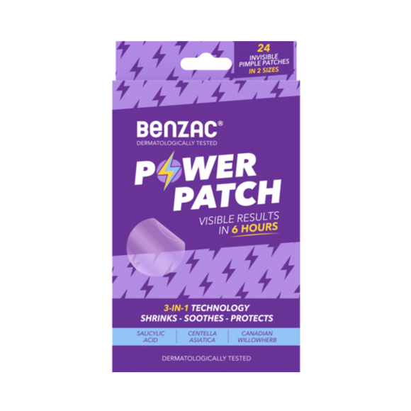 Benzac 3 in 1 Power Patch 24 pack