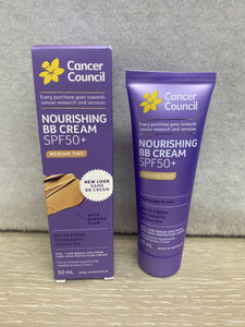 Cancer Council Face Daywear BB Cream Matte SPF50+  Medium Tint 50ml