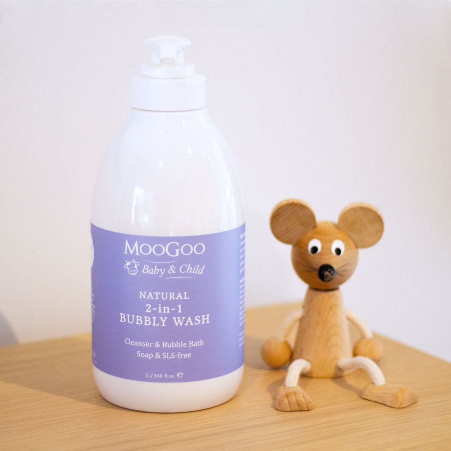 MooGoo 2-in-1 Bubbly Wash 1L