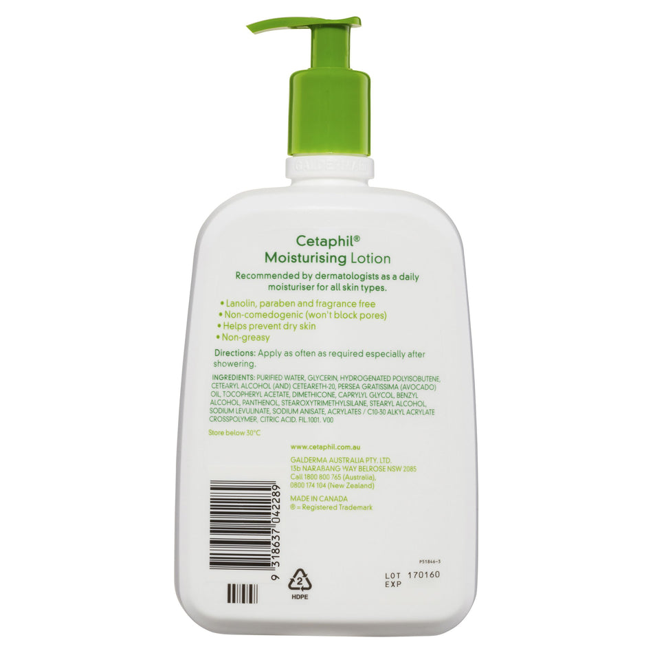 Cetaphil Moisturising Lotion 1L
