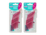 2 x TePe Angle Pink Interdental Brushes 0.4mm ISO Size 3 6 Packs