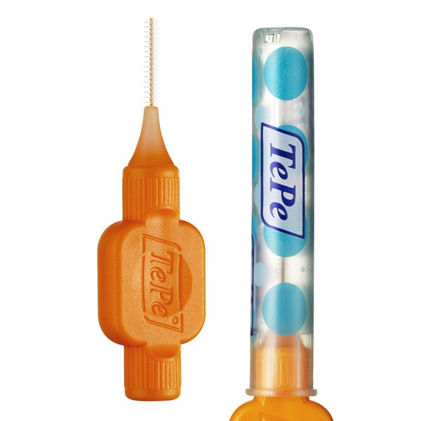 2 x TePe Interdental Brushes 0.45mm Orange Size 1 Original - ISO 6Packs
