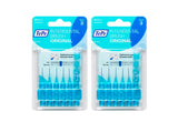 2 x TePe Interdental Brushes 0.6mm Blue Size 3 Original - ISO 6 Packs