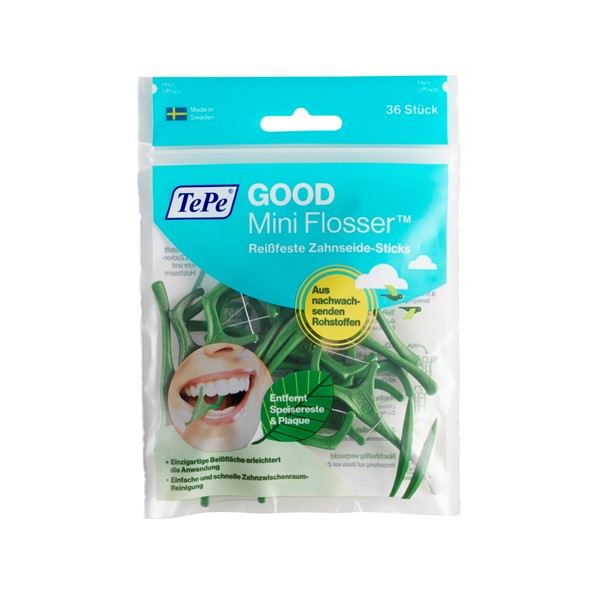 2 x TePe Good Mini Flosser 36 Pieces
