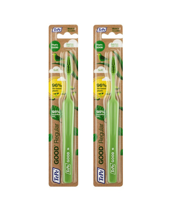 2 x TePe Good Regular Soft Toothbrush