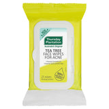 2 x Thursday Plantation Tea Tree Face Wipes For Acne 25 Pack
