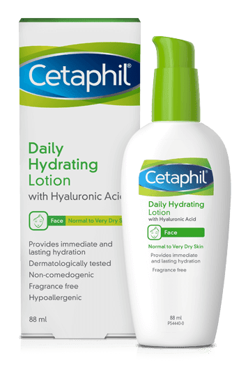 Cetaphil Daily Hydrating Lotion With Hyaluronic Acid 88ml