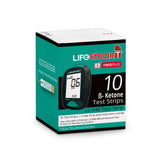 Lifesmart Blood ß-Ketone 10 Strips + 1 Code Strip 2TwoPlus for LS-946