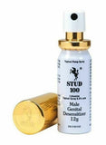 Stud 100 Desensitizing Spray for Men - Reduces Sensitivity - Delay Ejaculation 12g