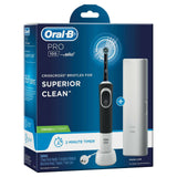 Oral-B Pro 100 Cross Action Midnight Black Electric Toothbrush