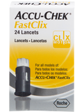 Accu-chek FastClix 24 Lancets for all FastClix Models Performa Nano Guide