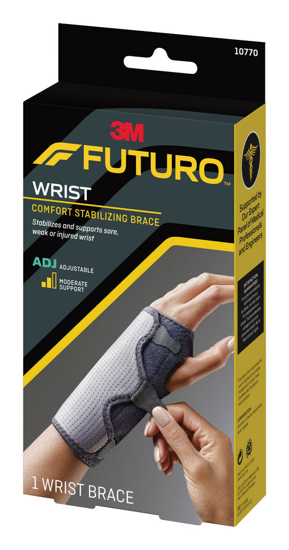 3M FUTURO Comfort Stabilizing Reversible Splint Wrist Brace Adjustable Support