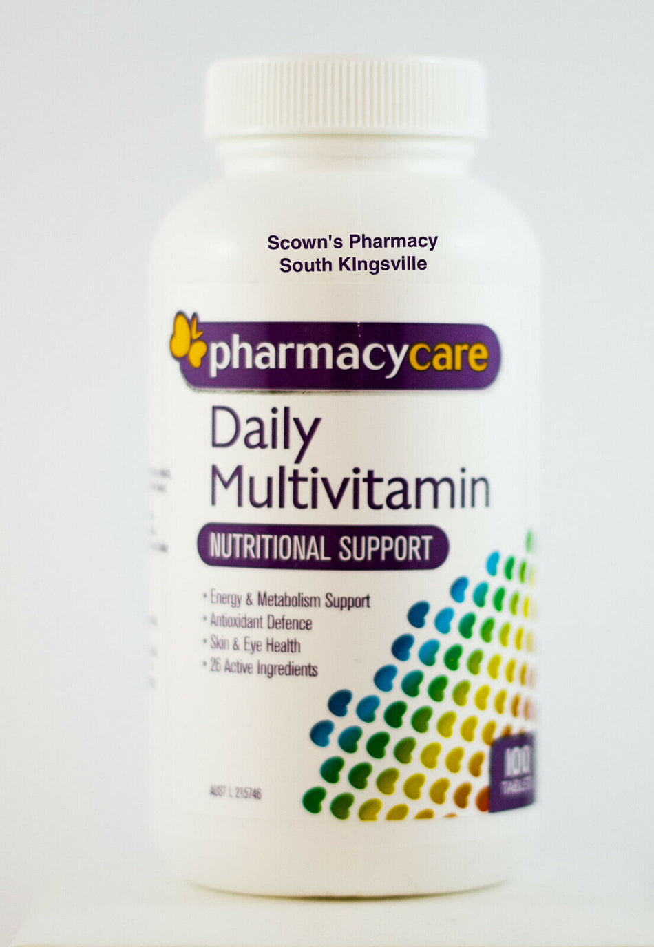 Pharmacy Care Multivitamin Immune Support 100 Tablets