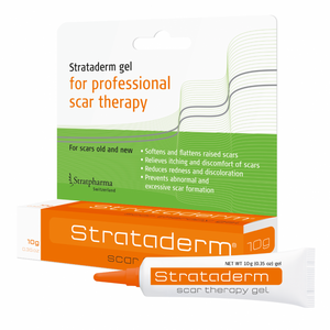 Strataderm Silicone Scar Therapy Gel 10g Soften & flatten Scars Reduces Itching