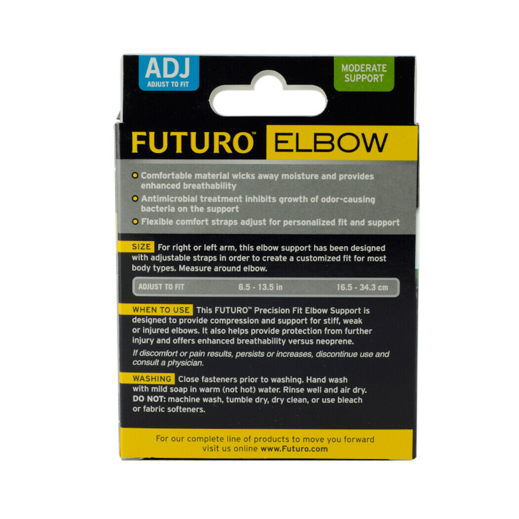 3M FUTURO Performance Comfort Precision Fit Elbow Support Adjustable E