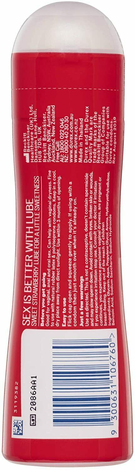 Durex Lubricant Strawberry Flavour 100ml Pleasure Gel Great To Use Wit Scown's Pharmacy Durex Lubricant Strawberry Flavour 100ml Pleasure Gel Great To Use Wit Scown's Pharmacy