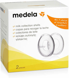 Medela Breastmilk Collection Shells Soft Silicon - Reduce Leakage Pads