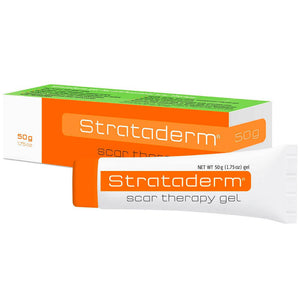 Strataderm Silicone Scar Therapy Gel 50g Soften & Flatten Scars Reduces Itching