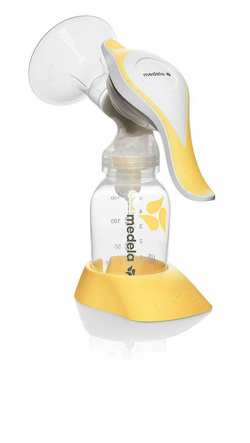 Medela Harmony Manual Breast Pump incl. Bottle and Stand
