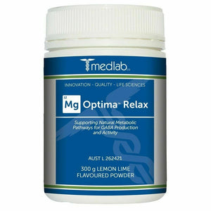 MEDLAB Mg OPTIMA RELAX Lemon Lime 300G Relaxation During Stress