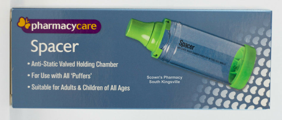 Pharmacy Care Spacer Use with All Puffers Adults Children Astma Antistatic COPD