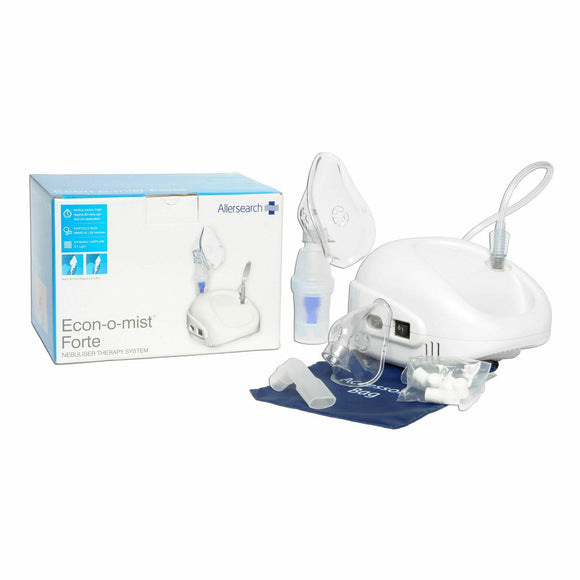 Allersearch Econ-O-Mist Forte Nebuliser Therapy System with Kids & Adults Mask