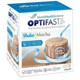 Optifast VLCD Mocha Weight Loss Shake - 12 x 53g Sachets High Protein Fibre