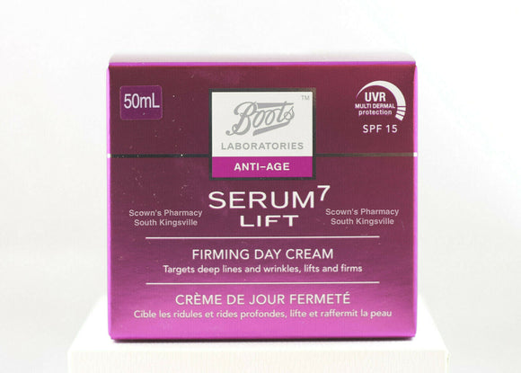 Boots Laboratories Serum 7 Anti Age Lift Firming Day Cream SPF15 - 50mL