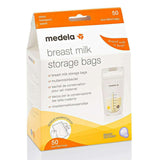 Medela 180ml Breast Milk Storage Bags Double Zip - 50 Pack