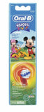 Oral-B Stages Power Brush Heads Mickey Mouse Replacement - 2 Pack