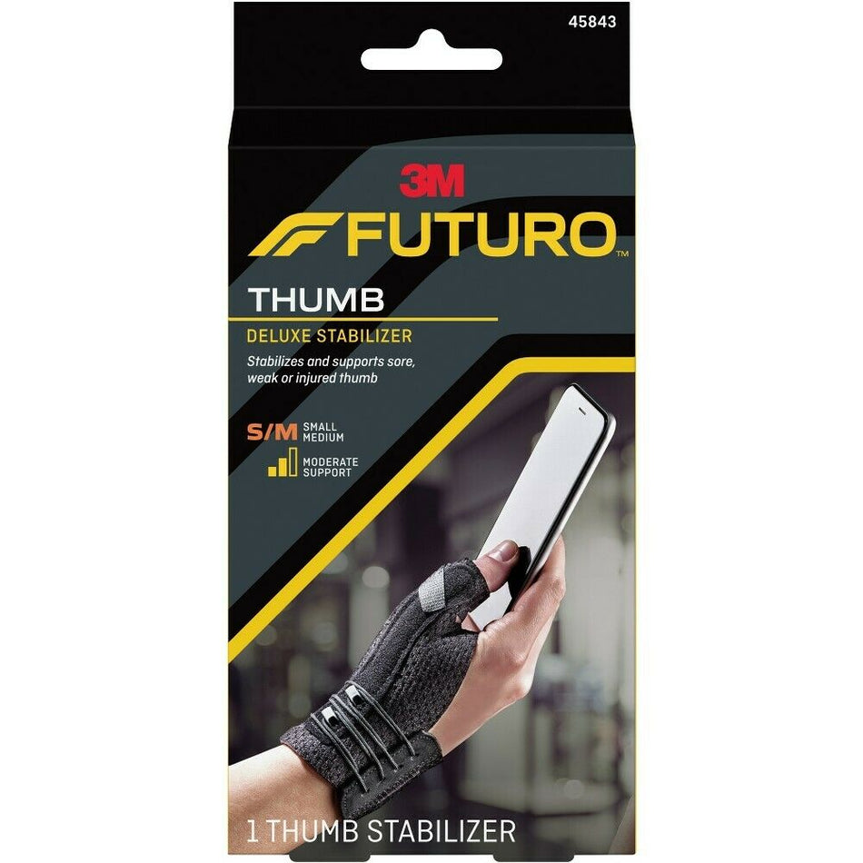 Futuro Thumb Deluxe Stabilizer Relieve Joint Pain Sizes S-XL