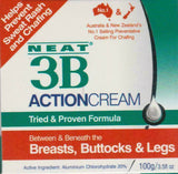 Neat Feat Action 3B Cream - 100g Helps prevent sweat rash