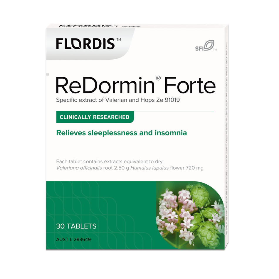 Flordis ReDormin Forte 30 Tabs Sleeplessness & Insomnia
