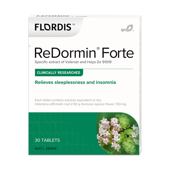 Flordis ReDormin Forte 30 Tabs Sleeplessness & Insomnia