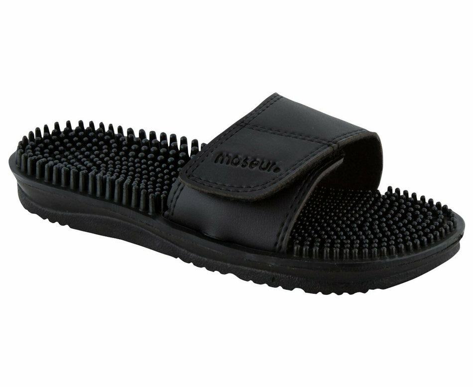 Maseur Invigorating Reflex Zone Massage Sandal Black SIZE 10