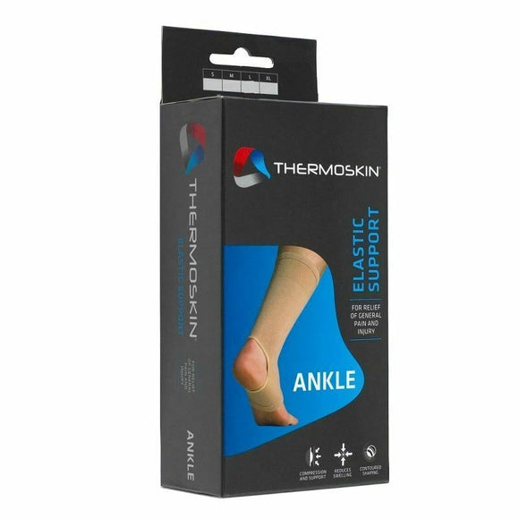 Thermoskin Elastic Ankle Compression & Support For Weak & Injured Ankle Size S