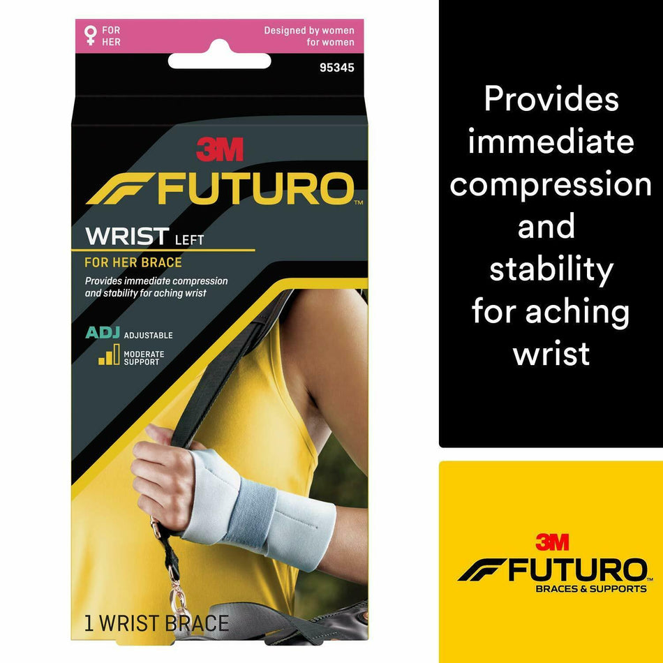 3M Futuro For Her Slim Silhouette Wrist Stabiliser Adjustable