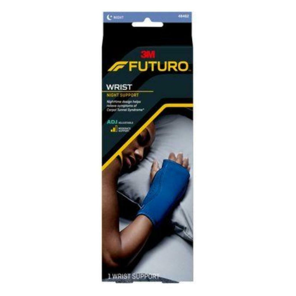 3M Futuro Wrist Sleep Support Brace Night Relief Carpal Tunnel Syndrome L or R