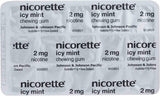 Nicorette Gum Regular Strength Coated Icy Mint 2mg 105 Pack