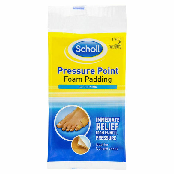 Scholl Pressure Point Foam Padding Immediate Pain Relief