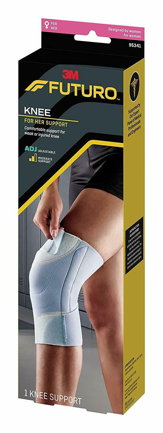 3M Futuro For Her Knee Support Slim Silhouette Adjustable Stabiliser