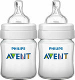 Philips Avent Feeding Bottle Baby 0+ Toodler Wide Neck 125ml 2Pack