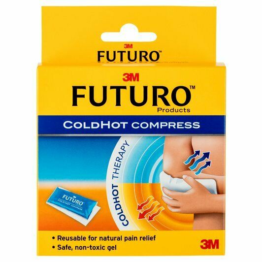 Futuro Hot Cold Pack Compress Reusable Natural Pain Relief Safe Non-Toxic Gel